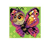 RIOLIS Diamond Mosaic Embroidery Kit 4"X4"-Butterfly