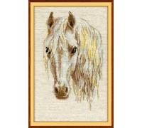 Riolis - Juego de Punto de Cruz, diseño de Caballo, Multicolor