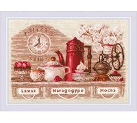 Riolis Kit de punto de cruz 1874, multicolor, 30 x 21 cm