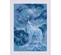 Riolis Kit de punto de cruz 1875, multicolor, 21 x 30 cm