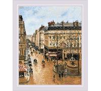 Riolis Kit de punto de cruz 1955, algodón, multicolor, 40 x 50 cm