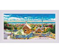 RIOLIS Kit de punto de cruz contado 2199 Park Güell