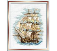 Riolis - Kit de Punto de Cruz, diseño de Barco