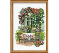 Riolis Morning in The Country Juego de Punto de Cruz, Multi-Color