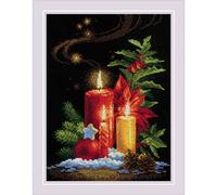 Riolis Set de punto de cruz "Luz de Navidad", patrón de conteo, 18x24cm