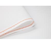 RIOLIS - Zweigart Aida 14 ct Blanco 3424/100, Tela para punto de cruz 50 x 50 cm, Tela Aida 14 ct para bordado y medio punto, tela de algodón para bordado al punto de cruz