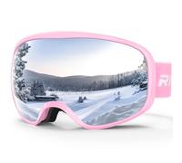 RIOROO Gafas de Esquí, Máscara Gafas Esqui Snowboard Nieve Espejo para Hombre Mujer Adultos Juventud Jóvenes OTG Compatible con Casco,Anti Niebla 100% Protección UV Gafas de Ventisca