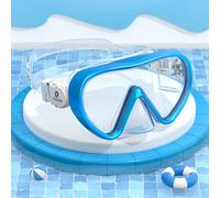 RIOROO Gafas de Natación Niños Máscara de Buceo Para, Gafas de Natación Antivaho Para con Cubierta Para la Nariz de Snorkel Niños de 6 a 16 años.