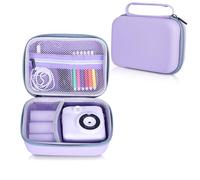 Riosin Funda para Cámara de Impresión Instantánea para Niños de Compatible con YORKOO/OPERHOO cámara de impresión para niños, para Niñas y Niños, Juguetes de Regalo. Solo Funda (Púrpura)