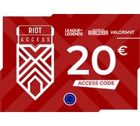 Riot Access Code 20 EUR Key - EU
