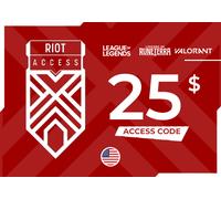 Riot Access Code 25 USD Key - UNITED STATES