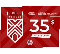 Riot Access Code 35 USD Key - UNITED STATES