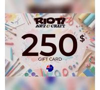 Riot Art & Craft Gift Card 250 AUD Key - AUSTRALIA