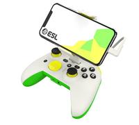 RiotPWR ESL RP1950ESL - Controlador de juego para iOS iPhones con cable para flujos de juego sin interferencias, Power Pass Through Charging, soporte ZeroG, almohadilla D mejorada de 8 vías, botón