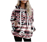 riou 2022 Sudaderas Mujer con Capucha Cremallera Esponjosa Suelta Abrigo de Otoño Tops Retro Manga Larga Otoño Invierno Suave Sudadera con Bolsillos S-5XL Túnica Tops