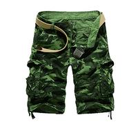 riou 2025 Pantalones Corto Vaquero Hombre Verano Moda Trabajo Suelta Costura Pantalones de Playa Cómodos Vintage Pantalon Deporte Jogging para Playa Correr Jogging Running S-XXXXXL