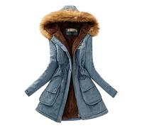 riou Abrigos Plumas de Cremallera Acolchado Invierno Chaqueta Parka Felpa Suéter Talla Grande Camisa de Manga Larga Hoodie Más Gruesa al Aire Libre caliente Chaquetas 2024