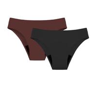 riou Bañador Menstrual Niña Bikini Menstrual Baño Traje De Baño Menstruales Mujer Bragas Mujer Cómodas Y Suaves Bikinis Menstruales V-Shape Braga Bikini Mujeres Sexy Traje De Bikinis 2/3 Pack