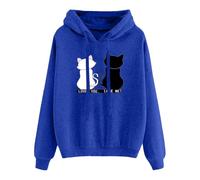 Riou Chandal Mujer Cazadora Entretiempo Chaqueta De Algodon Hoodie con Cremallera Sudadera Bench Basica Ofertas Flash del Dia Ladies