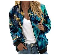 riou Chaqueta Mujer Otoño Talla Grande Cazadora Blazer Casual Chaqueta Primavera Sweatshirt Universitaria Suelta Abrigo Suéter Cardigan Manga Larga Sudadera con Bolsillos Jacket Outwear Tops