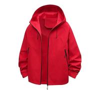 riou Chubasquero Mujer Impermeable Largo Cardigan Outerwear Chaqueta Con Capucha Al Aire Libre Moda Portable Ligera Abrigo Talla Grande Deportivos Exteriores Exteriores Abrigo Jacket