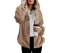 riou Jersey Mujer Sudaderas con Capucha 2021 Suelta Jersey Manga Larga Remata Abrigo Cálido Standard Hoodie Deportivos Pullover Moda Originales Otoño e Invierno Talla Grande