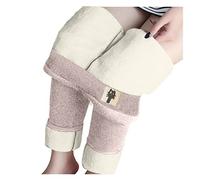 riou Leggins Forro Polar Mujer Invierno 2023 Cintura Alta Pantalones Termicos Slim Fit Legging Termico Cómodo Suave Leggins Afelpados Interior para Mujeres Niñas Correr Diario