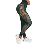 riou Leggins Mujer Push Up Vestir Elástico Cintura Alta Pantalones De Jogging Leggins Mujer Vestir Mallas Gimnasia Ciclismo Shorts para Fitness Correr Yoga Reducir Vientre