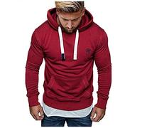 riou ¡Oferta Sudaderas con Capucha para Hombre Cosy Chaqueta Deportiva Sudadera con Cremallera Completa Slim Fit Hoodie Casual Jerséis Adolescente Top Blouse ¡Caliente!