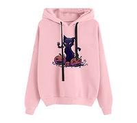 riou Sudadera con Capucha para Mujeres Otoño Invierno Tallas Grandes Casual Chaqueta Caliente y Esponjoso Tops Suéter Abrigo Jersey Hoodies Deportivos Pullover Moda Originales