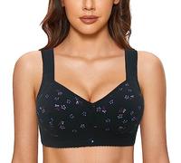 riou Sujetadores Mujer Push Up Tallas Grandes Cómodo Encaje Sexy Sujetador Delantero Abierto Bralette sin anillo de acero Chica Dama Chaleco Yoga Fitness Top Mujeres Fiesta Valentin Regalos