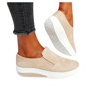 riou Zapatillas Deportivas para Mujer Lona Merceditas Zapatos para Correr para Niña Mujeres Transpirable Comodas Zapatos Casual Aire Libre y Deportes Calzado Ejercicio De Ocio