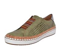 riou Zapatillas Deportivas para Mujer Malla Merceditas Zapatos para Caminar Casual Ligero Transpirable Aire Libre y Deporte Zapatos Gimnasio Correr Mocasines Comodos Zapatos Planos