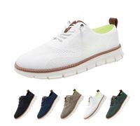 riou Zapatos Wearbreeze for Hombre, Zapatos Ortopédicos Urbanos Ultra Cómodos, Breeze Urban Zapatos Hombre, Zapatos Casuales de Malla Transpirable for Caminar