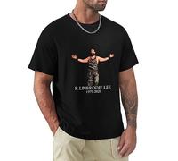 Rip Brodie Lee Akajonathan Huber American Professional Wrestler and Actor Men's T-Shirt Unisex Black Cotton Hip Hop Print tee Shirts S