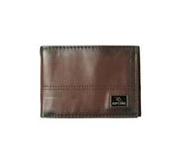 Cartera Rip Curl Corpawatu Icon Pu Slim Hombre Negro/Tan Talla única