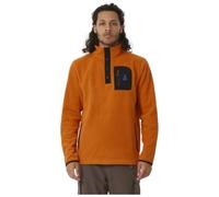 RIP CURL 2024 Hombres Búsqueda Polar Fleece Crew 05QMFL - Orange Amber