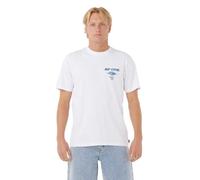 RIP CURL 2025 Hombres Fade out Icon tee 0CAMTE - White