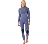 RIP CURL 2025 Mujer E-Bomb 3/2mm Zip Free Neopreno 16MWFS - Grey Blue