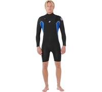 Rip Curl 2026 Hombres Dawn Patrol 2mm Chest Zip Manga Larga Shorty Neopreno 11QMSP - Electric Cobalt