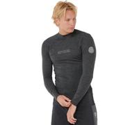Rip Curl 2026 Hombres Dawn Patrol UPF Performance Chaleco De De Manga Larga 16BMRV - Black Marle