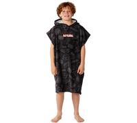 RIP CURL 2026 Junior Sesiones Hooded Toalla 00DBTO - Washed Black