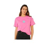 Rip Curl 2026 Mujer Camiseta Relajada Icons of Surf 0EGWTE - Super Pink