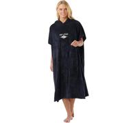 Rip Curl 2026 Mujer Toalla Clásica De Surf con Capucha Poncho 00ZWTO - Black/Blanco Roto