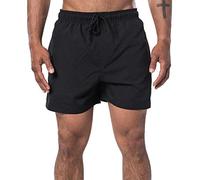 Rip Curl - Bañador Volley Offset de 15'' para Hombre - Poliéster - Corte Volley - Bolsillos Laterales - Cómodo, Negro, XL