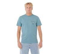 RIP CURL Camiseta Fade Out Icon para hombre, azul, M
