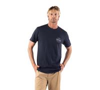 Rip Curl - Camiseta Hombre de Manga Corta con Cuello Redondo, Corte Estándar