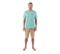 Rip Curl - Camiseta Hombre de Manga Corta con Cuello Redondo, Corte Estándar