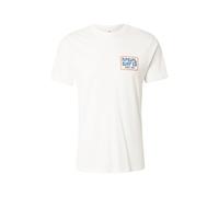 RIP CURL Camiseta 'PACIFIC RINSE SUNRISE' ecru / azul / naranja / naranja oscuro XL ecru / azul / naranja / naranja oscuro