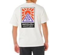 Rip Curl Camiseta Search Dawn Manga Corta Algodón Hueso Blanco